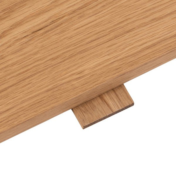 Dodatna mizna plošča v hrastovem dekorju 100x50 cm Atlantic – Actona-image-3
