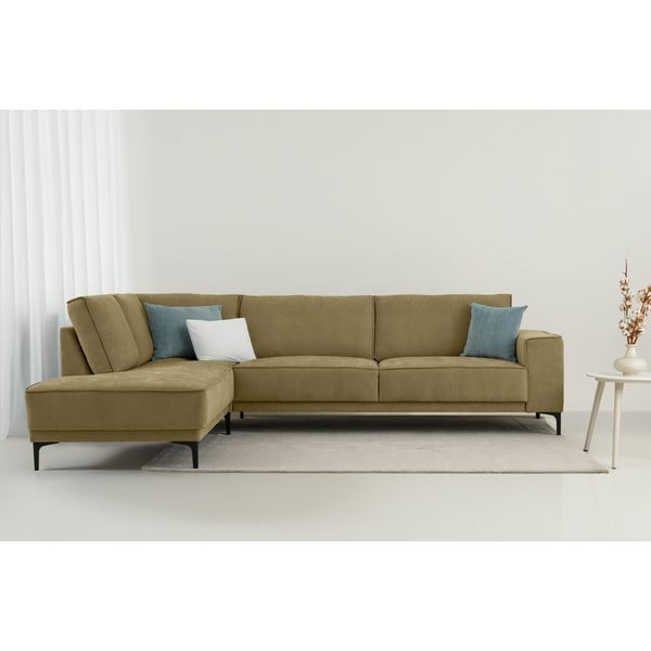 Zelena kotna sedežna garnitura (levi kot) Copenhagen – Scandic-image-1