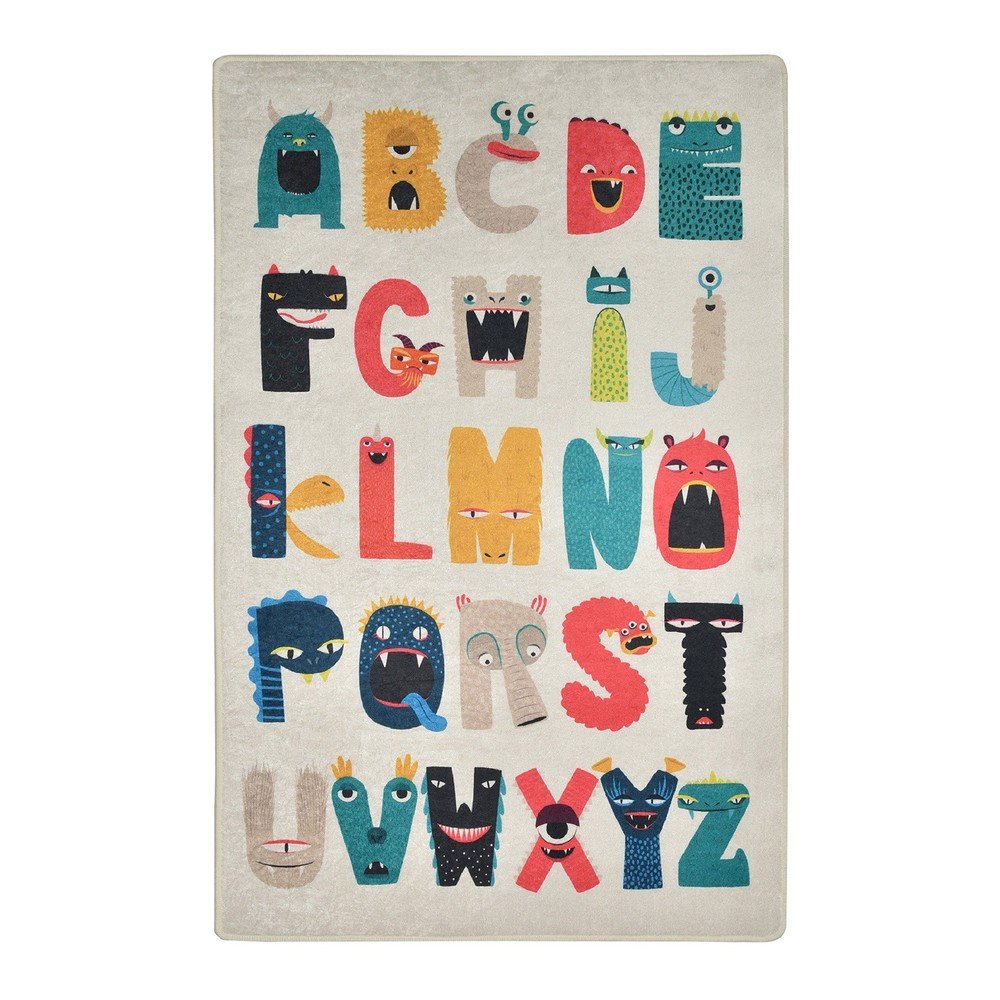 Pralna otroška preproga Alphabet