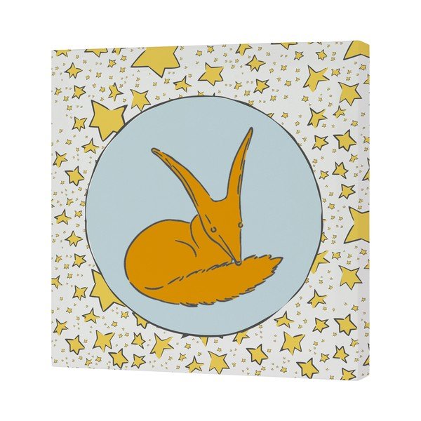Otroška slika 27x27 cm Son Monde – Mr. Fox