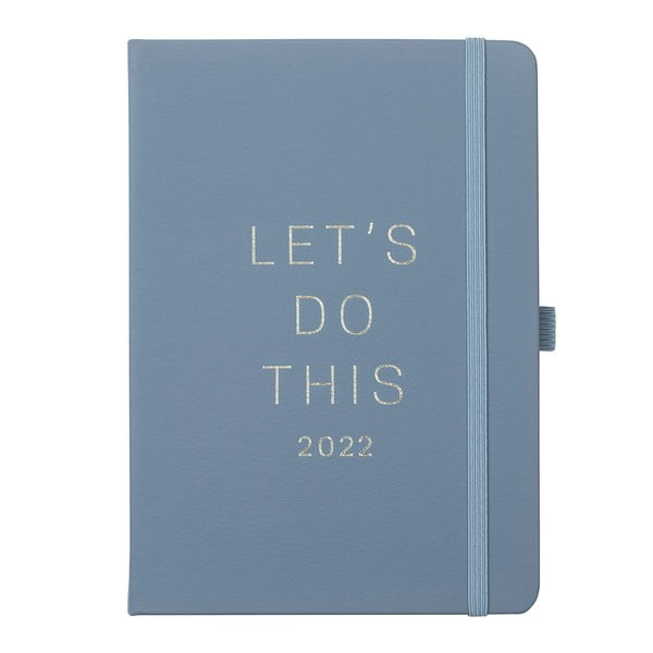 Planer Busy B Goals Diary Periwinkle