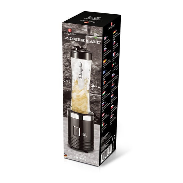 Črni smoothie maker Black Silver Collection - BerlingerHaus-image-4
