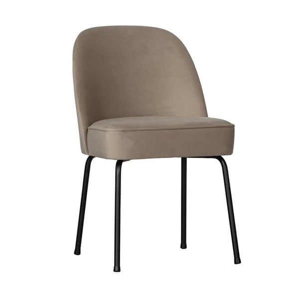 Bež žametni jedilni stoli v kompletu 2 ks Vogue – WOOOD