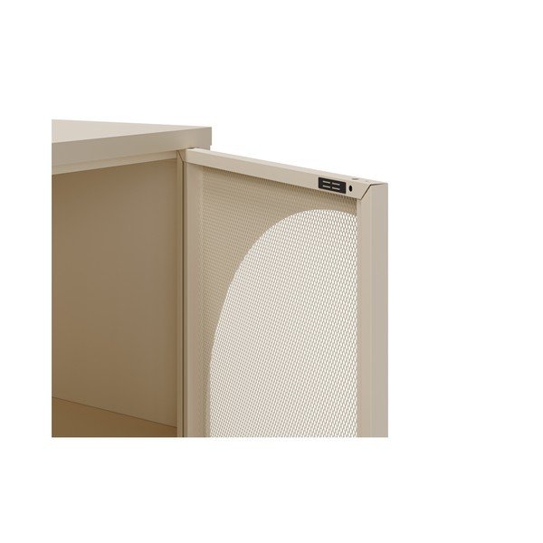 Kremno bela komoda 160x90 cm Tayra – Marckeric-image-4