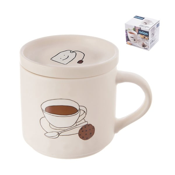 Bela porcelanasta skodelica 450 ml – Orion-image-2