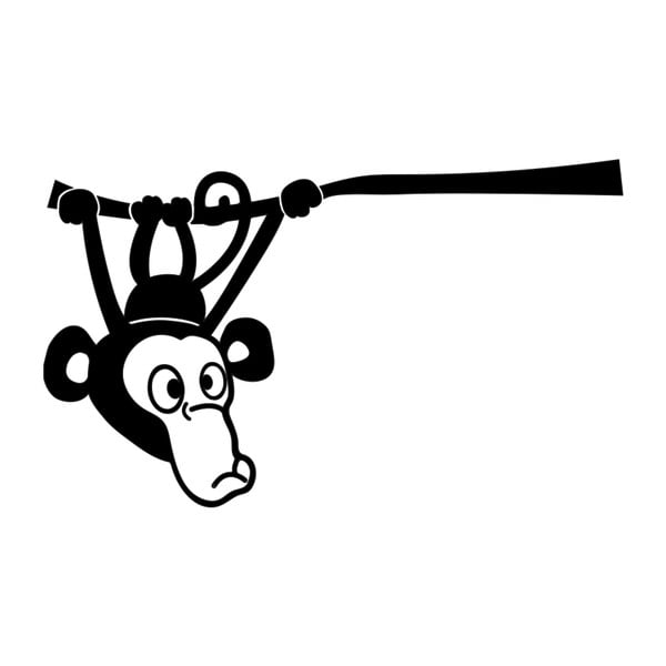 Nalepka Ambiance Little Monkey On A Tree-image-1