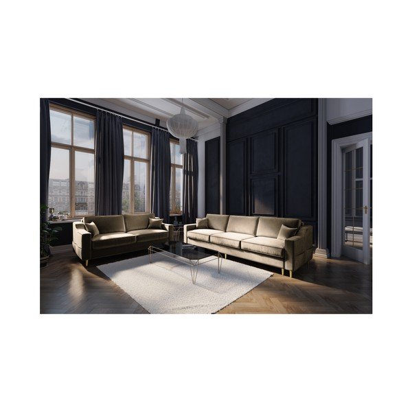 Bež dvosedežna zofa Mazzini Sofas Marigold-image-3