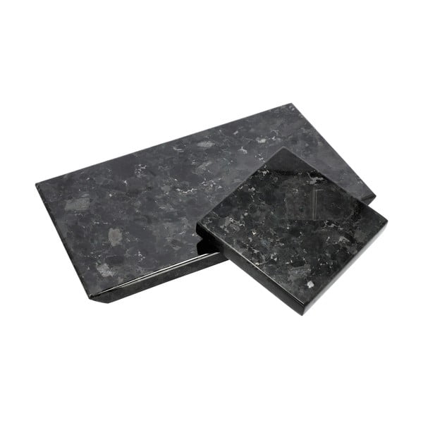 Črn granitni pladenj RGE Black Crystal, 20 x 35 cm-image-3