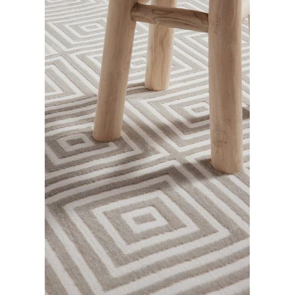 Siva preproga 160x235 cm Perles Tourmaline – Elle Decoration-image-4