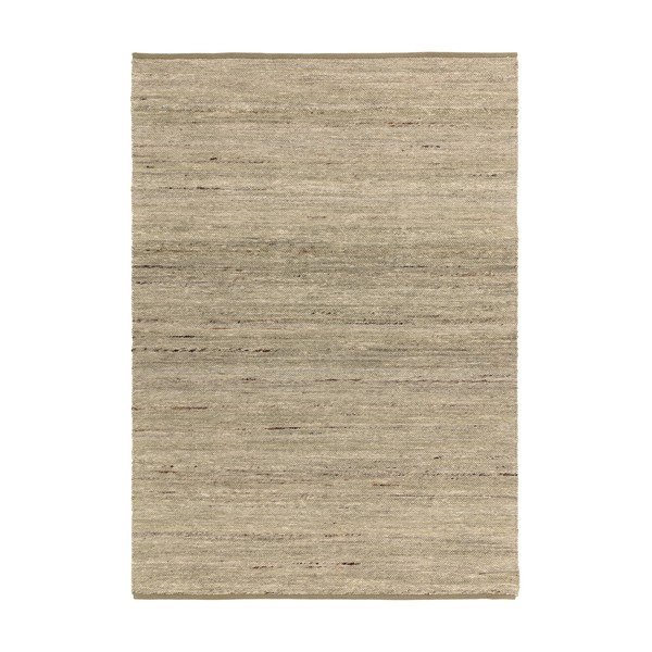 Kaki zelena obojestranska ročno tkana preproga iz mešanice volne 120x170 cm Birkdale Pistachio – Asiatic Carpets