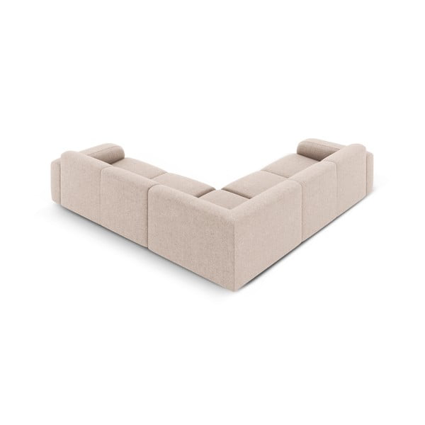 Bež kotna sedežna garnitura (s kotom po izbiri/v obliki črke L) Molino – Micadoni Home-image-2