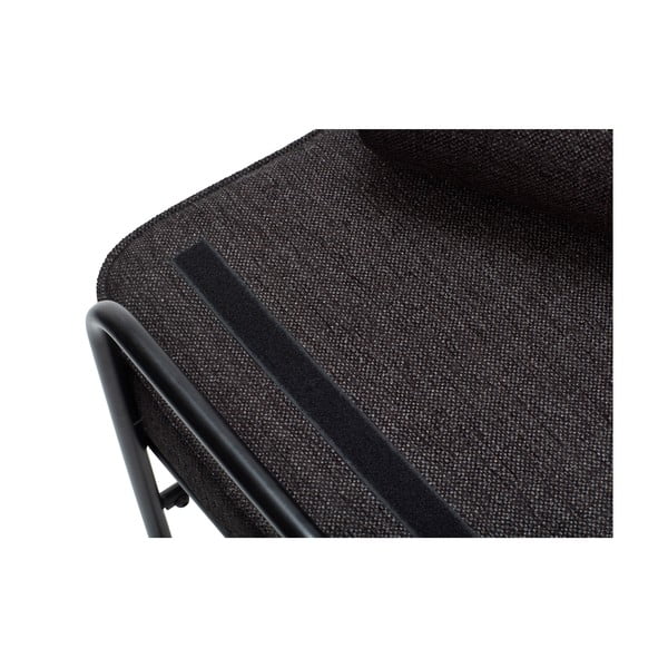 Rjav ležalnik z blazino Hübsch Pipe-image-3