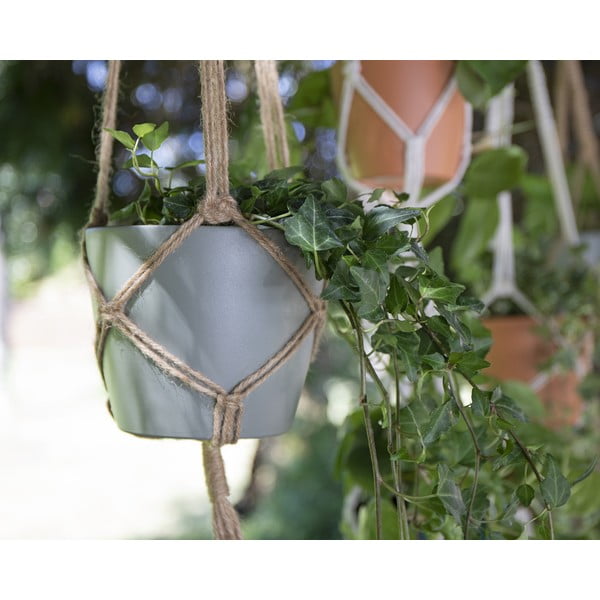 Tekstilna vrv za obešanje cvetličnih loncev ø 13 cm (višina 100 cm) Macramé – Artevasi-image-1