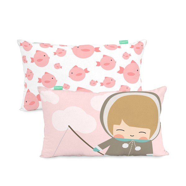 Vzglavnik iz čistega bombaža Happynois Skymo Day, 50 x 30 cm-image-3