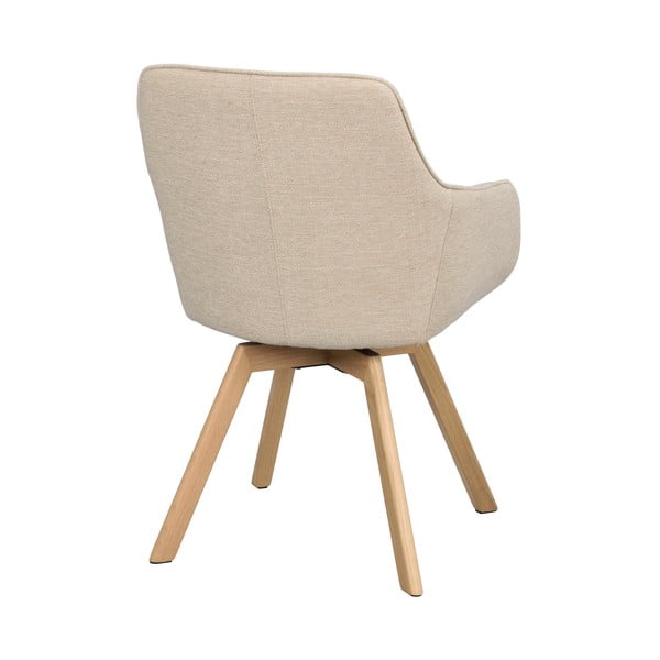 Bež oblazinjeni jedilni stoli v kompletu 2 ks Alison – Rowico-image-3