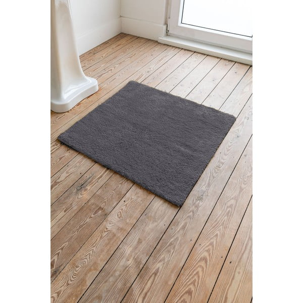 Siva bombažna kopalniška podloga Tiseco Home Studio Luca, 60 x 60 cm-image-1