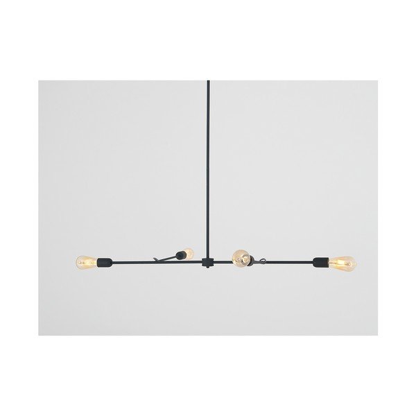 Črna viseča svetilka CustomForm Triso Quadro-image-1