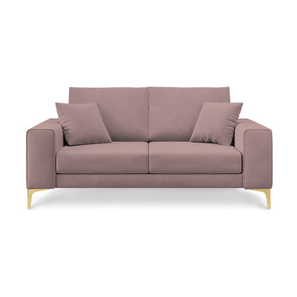 Cosmopolitan Design Basel praškasto roza kavč, 174 cm