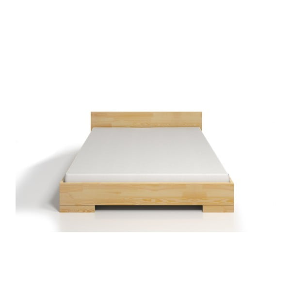 Dvoposteljna postelja iz borovega lesa SKANDICA Spectrum Maxi, 200 x 200 cm-image-1