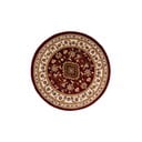 Rdeča okrogla preproga 133x133 cm Sherbone – Flair Rugs