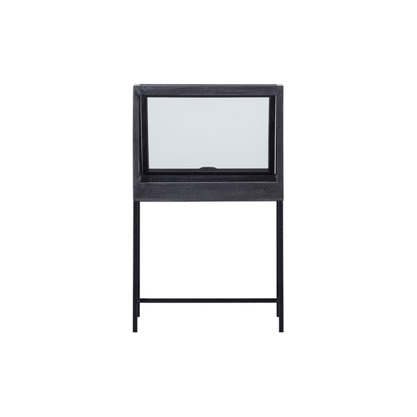 Črna vitrina 65x109 cm Dido – WOOOD-image-4