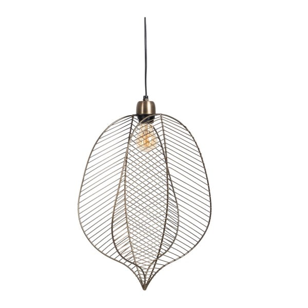 Viseča svetilka v zlati barvi s kovinskim senčilom – Ixia