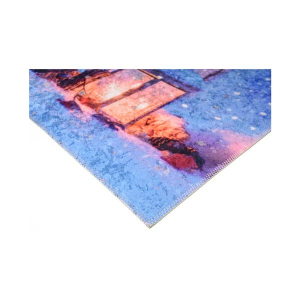 Modra preproga Vitaus Lantern, 80 x 150 cm-image-1