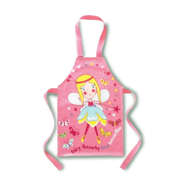 Roza bombažni otroški predpasnik Cooksmart ® Fairy
