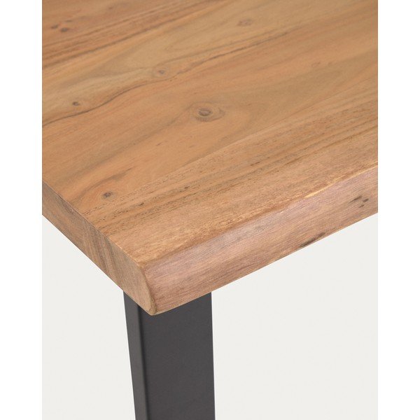 Barska miza z mizno ploščo iz akacije 60x140 cm Alaia – Kave Home-image-3