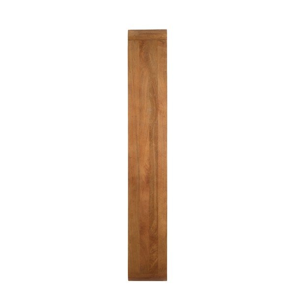 Regal iz masivnega manga v naravni barvi 100x200x30 cm Labare – Light & Living-image-4