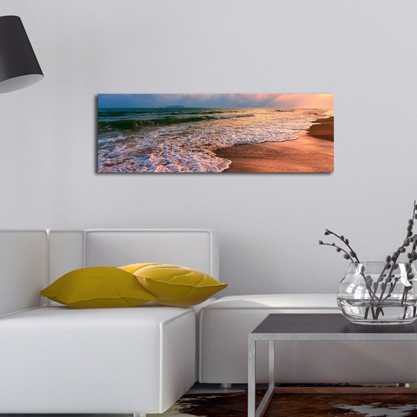 Osvetljena slika Beach Wallity, 90 x 30 cm-image-3