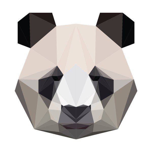 Nalepka Ambiance Origami Panda-image-2