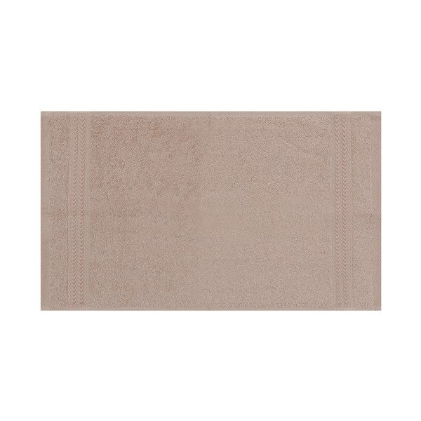 Komplet 6 bež kopalnih brisač, 50 x 30 cm-image-3