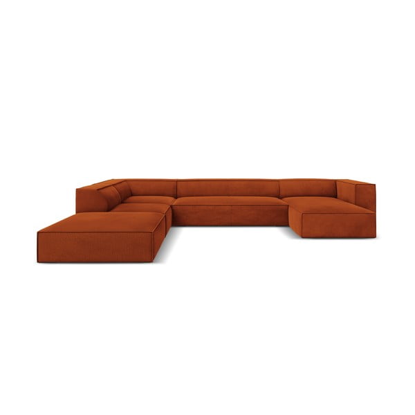 Oranžni kotni kavč (levi kot) Madame - Windsor & Co Sofas
