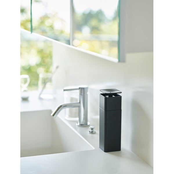 Dozirnik za detergent Yamazaki Tower, črne barve, 250 ml-image-1