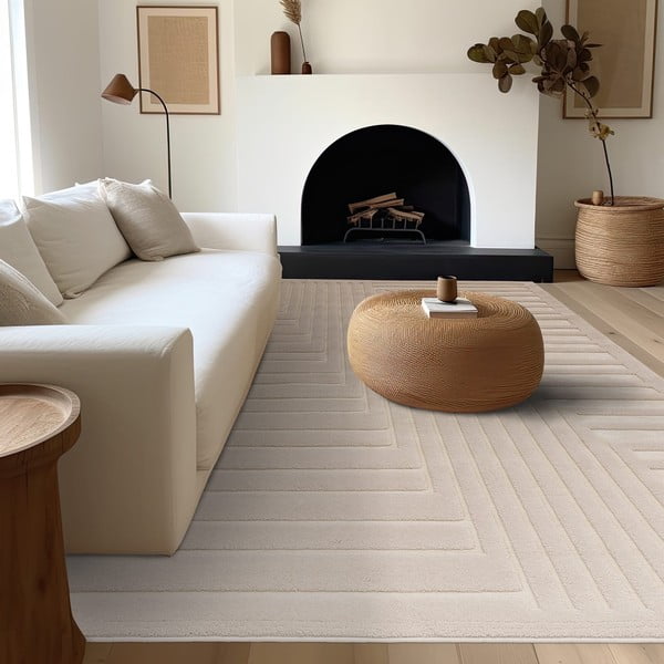 Kremno bela preproga 120x170 cm Valley – Asiatic Carpets-image-1