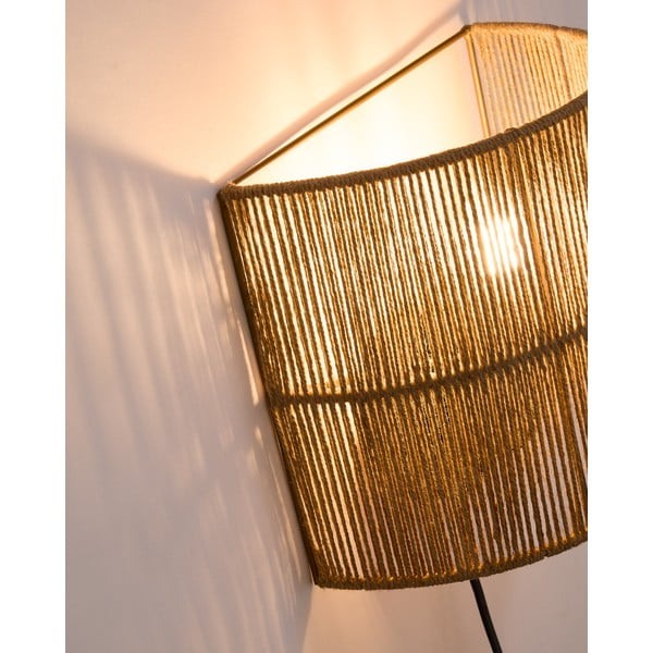 Stenska svetilka v naravni barvi Canar – Kave Home-image-1