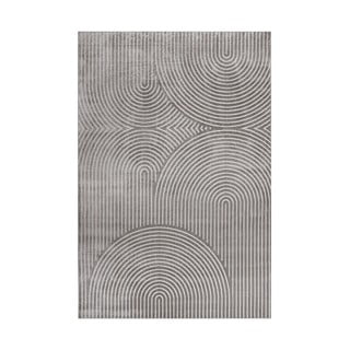 Siva viskozna preproga 140x200 cm Geode – douceur d'intérieur