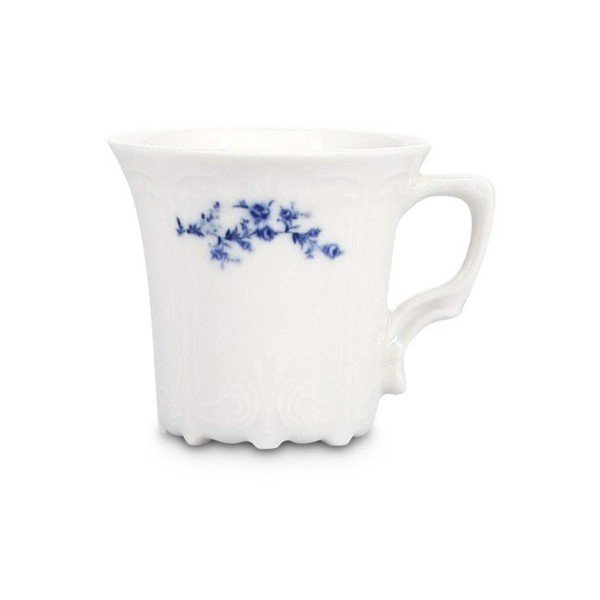 Bela/modra porcelanasta skodelica za espresso 110 ml Retro – BonBistro
