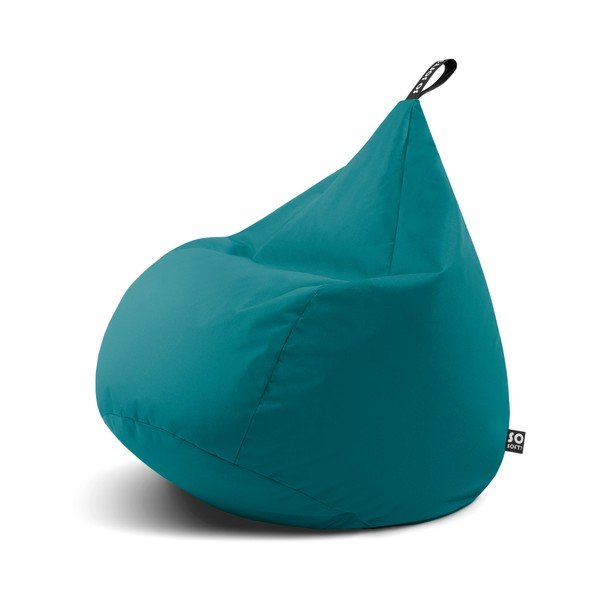 Turkizna otroška vreča za sedenje Drop M – So Soft?