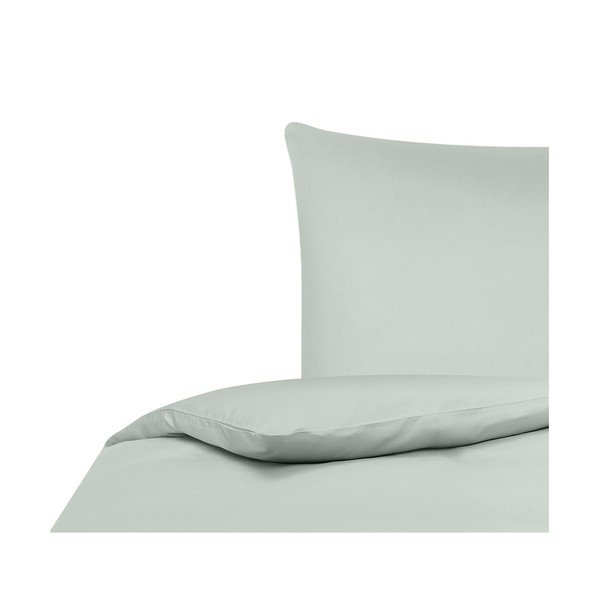 Zelena posteljnina iz bombaža in bambusa 200x135 cm Skye - Westwing Collection-image-2
