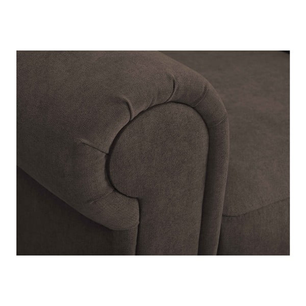 Rjava zofa Windsor & Co Sofas Hermes, 104 cm-image-3