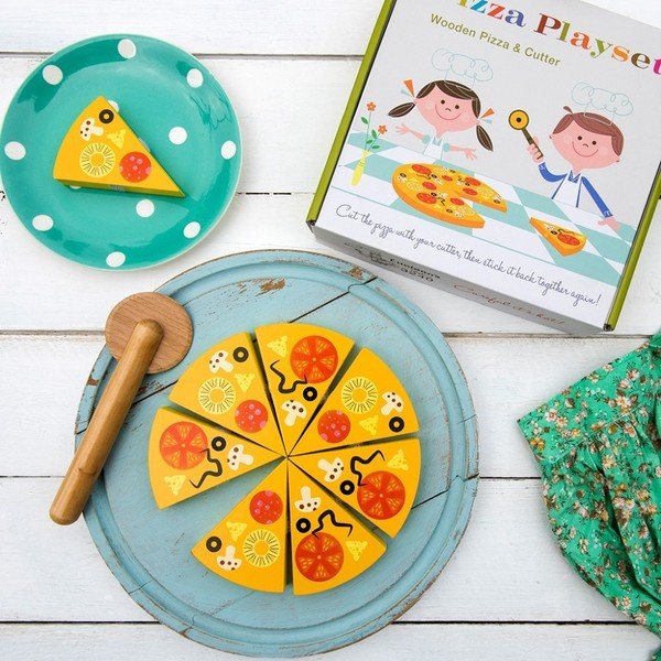 Leseni igralni set Rex London Pizza-image-3