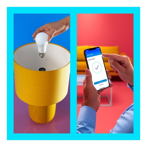 LED žarnice v kompletu 3 ks z žarnico E27, 9 W – WiZ-image-1