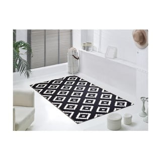 Bela/črna pralna preproga 80x150 cm Geo – Vitaus