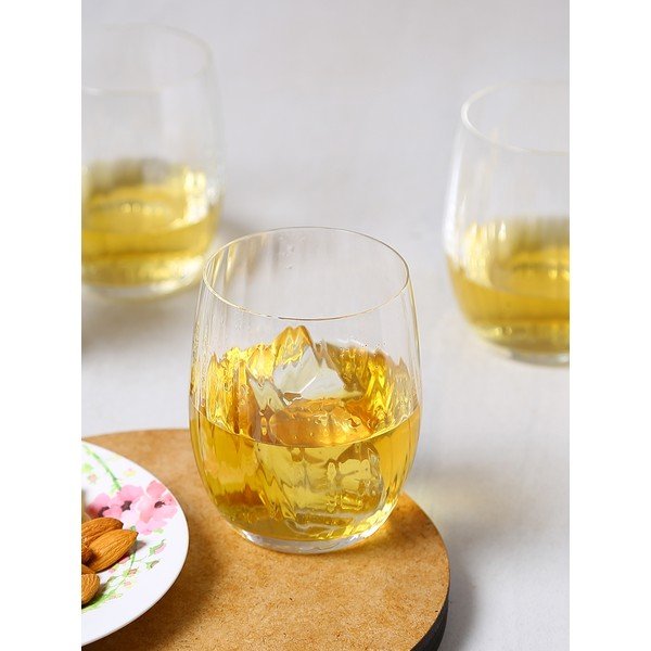 Komplet 6 kozarcev za viski Crystalex Waterfall, 300 ml-image-1