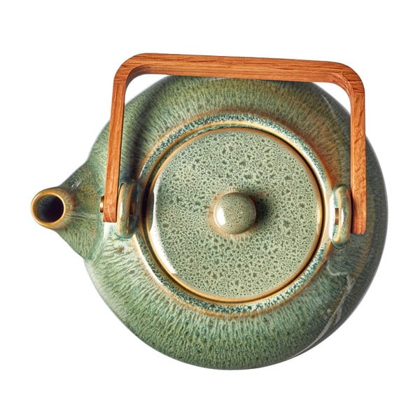 Zelen keramičen čajnik s cedilom 1,2 l Gastro Green – Bitz-image-4