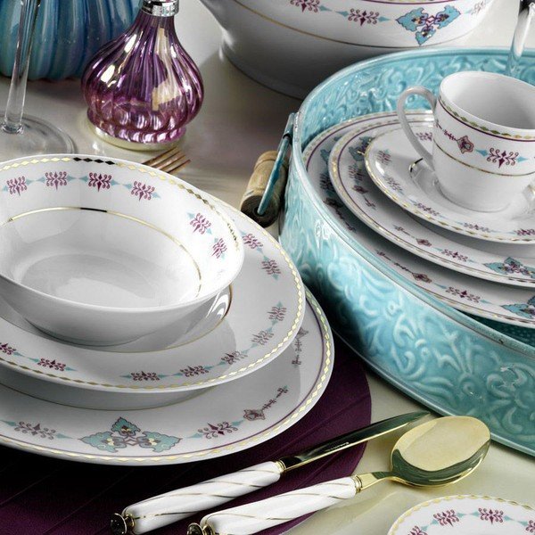 59-delni komplet porcelanskih posod Kutahya Ocean-image-1