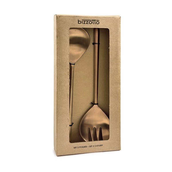 Pribor za solato 2 ks iz nerjavečega jekla Hestia – Bizzotto-image-2