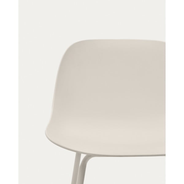 Kremno bel barski stol (višina sedeža 74 cm) Altea – Kave Home-image-2